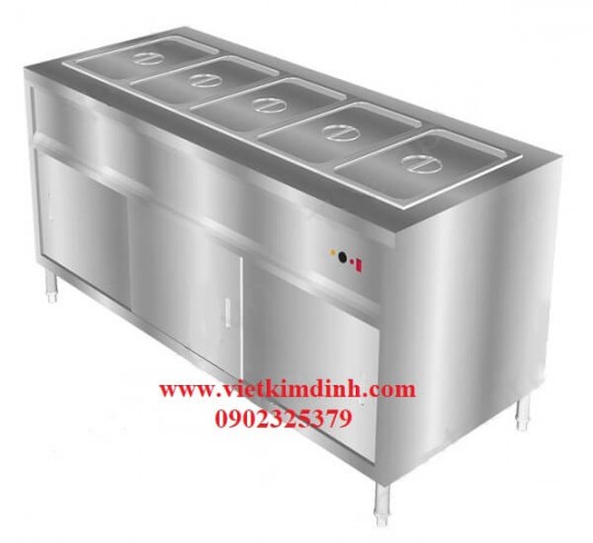 Quày giữ nóng thức ăn 10 khay GN1/2